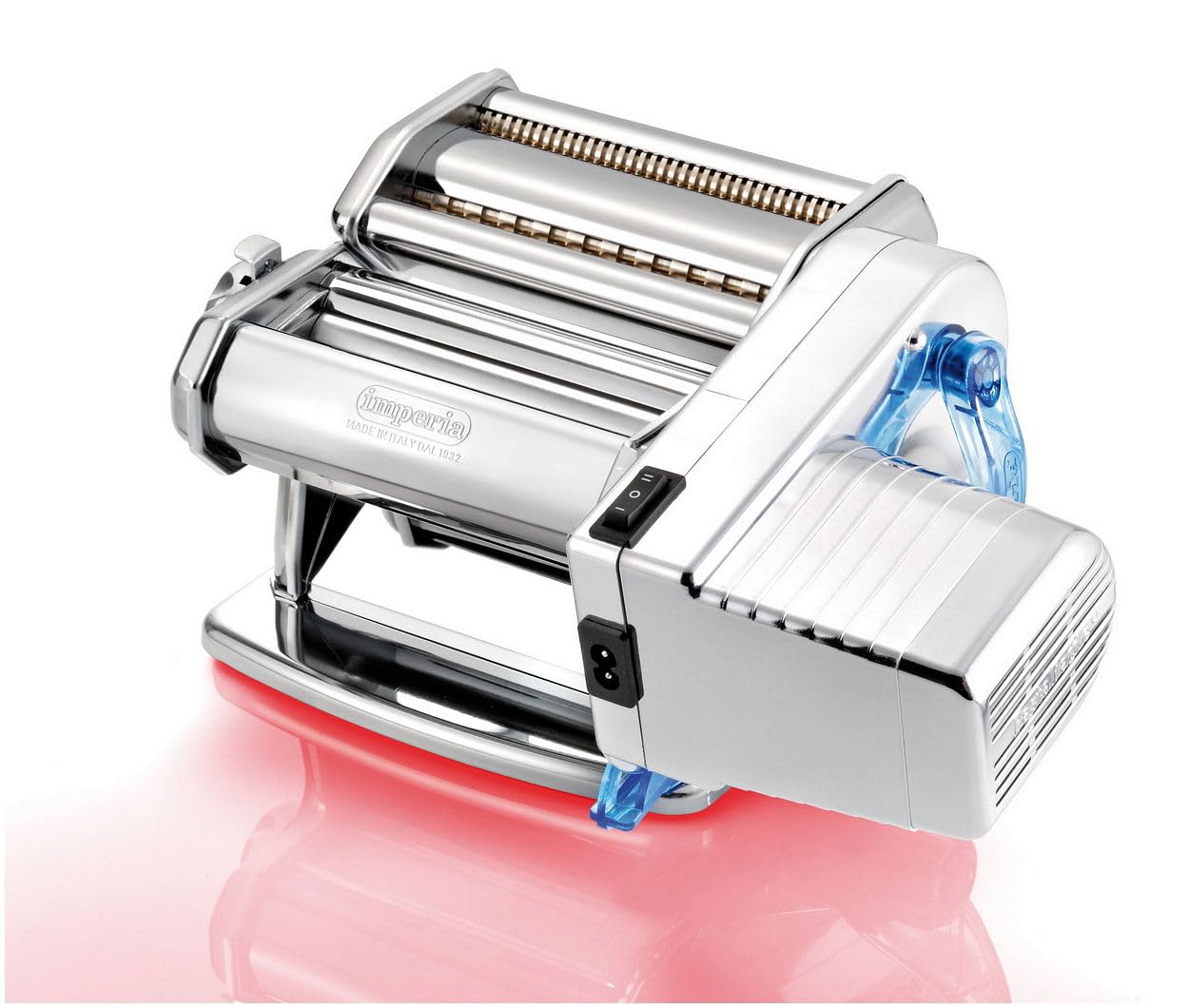 Imperia Italian Electric Pasta Machine Head, Silver