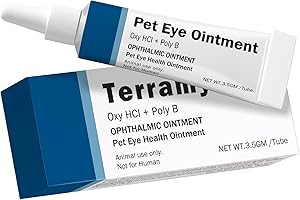 Unipomme Pet Health Eye Ointment for Cats, Dogs, Cattle, Sheep, Horses, Birds and Puppies, Kitten - 1 Tube 3.5g(1/8oz)