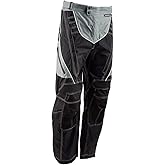 Milwaukee Leather MPM5730 Men's Black and Grey Tri-Tex Fabric Motorcycle Rider Pants w/CE Armor Protection - 38