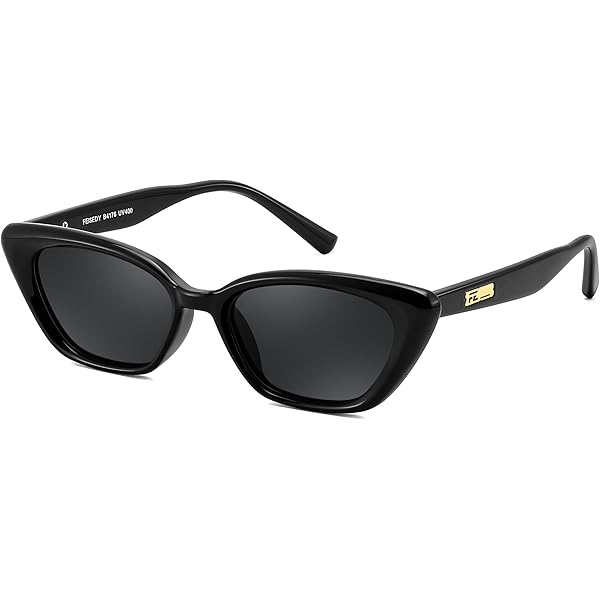Polarized Cat Eye Sunglasses - Narrow Fit Wrap Around LVIOE Narrow Polarized Sunglasses for Women Trendy Classic  main image 3