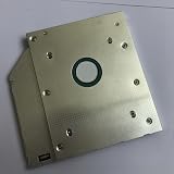 Myqqhbs 2.5-Inch SSD Bracket for Laptops with Optical Drive Bay 9mm Black view 3
