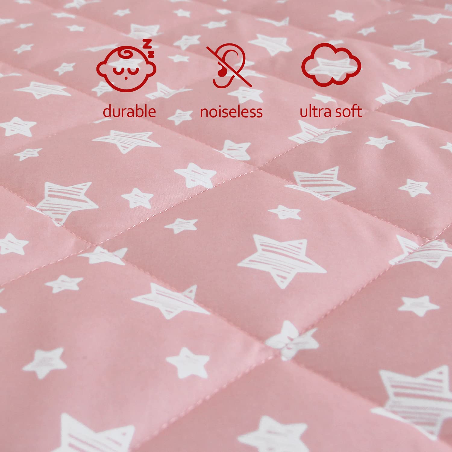 Pack and Play Sheets Fitted, Breathable Thick Playard Lovely Print Cover 39
