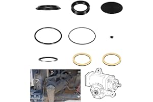 SIXCOW Replace for Sheppard M100 M90 Power Steering Gear, Sector Shaft Seal Kit, 5545741/5544881, 9 Pack