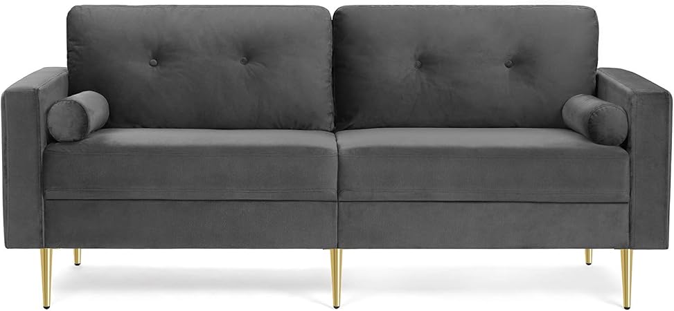 Piccolo Spazio Per Appartamento 190 X 82 X 84 Cm In Velluto Grigio Lcs001g01 Vasagle Divano A 3 Posti Design Moderno Montaggio Facile Sofa Per Soggiorno Struttura In Legno Gambe Metalliche Divani Arredamento Scegliere il divano per piccoli spazi, miniappartamenti e monolocali. kids at work