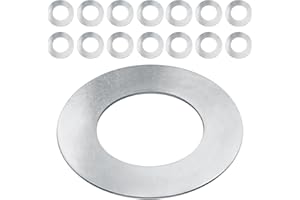 MAGLUV Alternator/Gen Pulley Shim Kit Compatible with Volkswagen Type 1 Bug (1949-1979), Karmann GHIA (1956-1974), Type 2 Bus (1952-1971), for Adjusting Pulley and Fan on Alternators/Generators, 15 Pcs