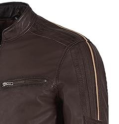 HANDSY Leather Jackets For Men - Leather Motorcycle