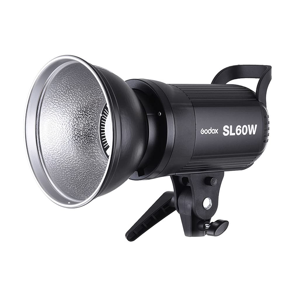Godox SL-60W 60WS 5600±300K White Version Video Light Wireless Control Continuous on Photography Studio Light (SL-60W)