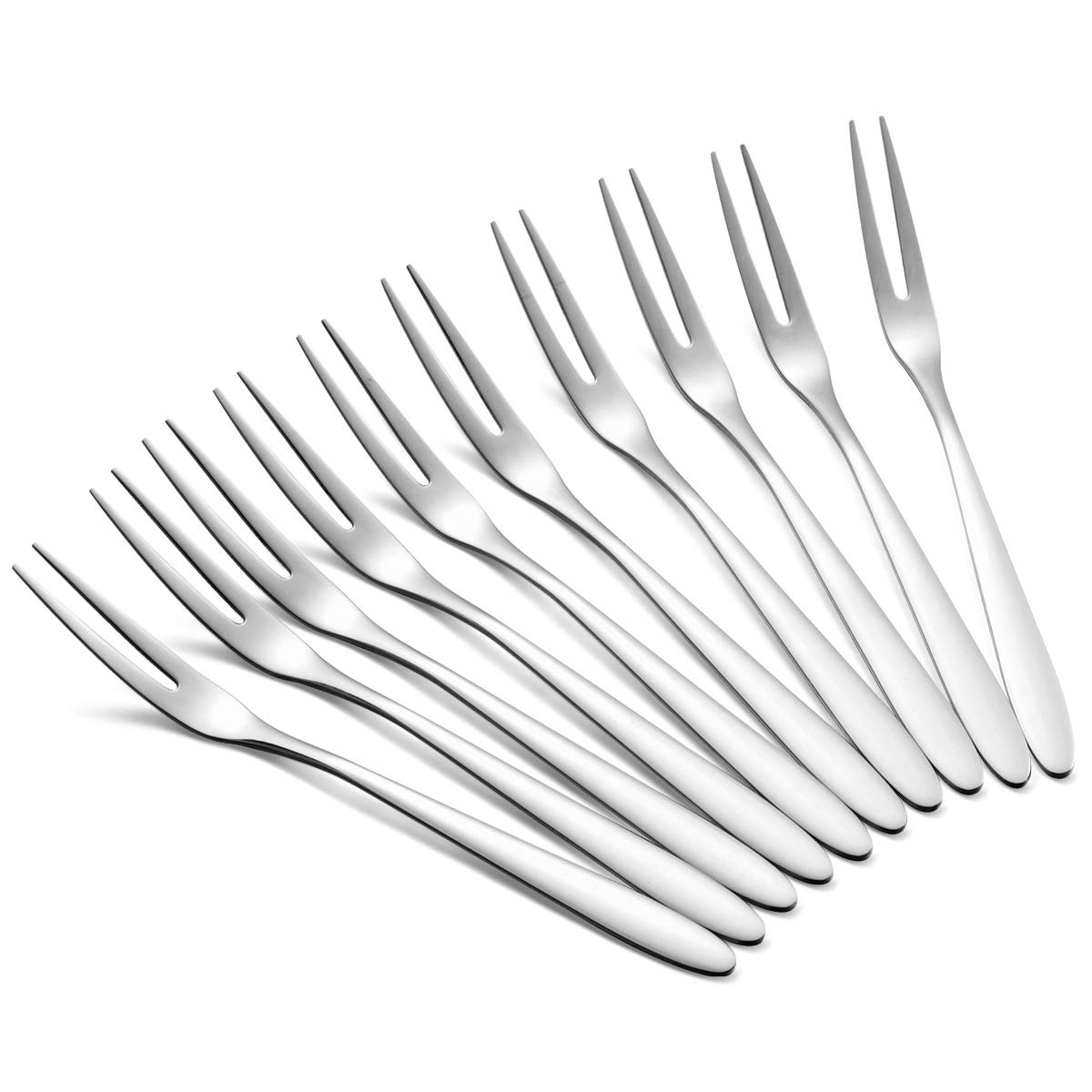 30piece Appetizer Dessert Forks Footek Stainless Steel Mini Salad