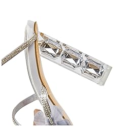 VOZTOLLS Women's Rhinestone Crystal Butterfly High