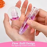 AOOWU 6 Pcs Hydrating Lip Oil Set Fruit Flavored Plumping Lip Gloss 8ML view 3
