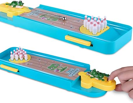 Amazon Co Jp Yuyugo ボーリングゲーム ミニ デスクトップ カエル シューティング ボーリングゲーム 卓上 ボーリングおもちゃ クラシックボールゲーム 子供用 スポーツ アウトドア