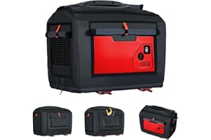 CHENGNAN Generator Cover for Honda Generator,Honda EU2000i Champion,Wen 56235i,GENMAX,Westinghous2200,Pulsar,NEXPOW,Gengrator Running Cover,Generator Cover for Rain,Black,21.7”Lx 13.8”Wx 17.4”H