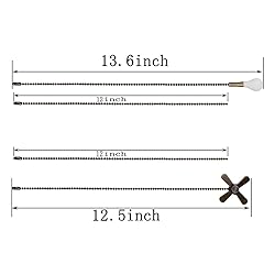 Ceiling Fan Pull Chain,24Inch Extra Long with