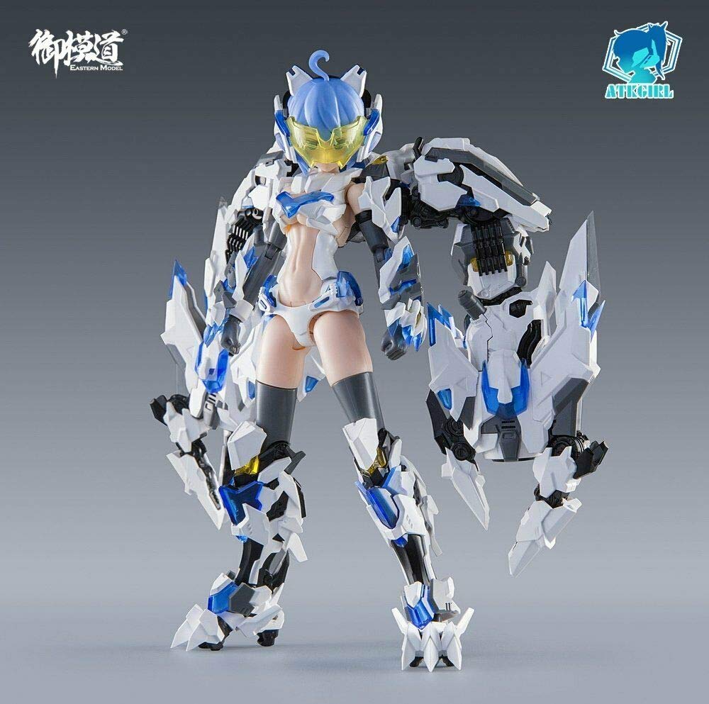 Djfungshing Emodel 1/12 BAIHU ATK Armor Girl Model Kit Figure