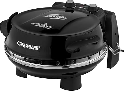 G3 Ferrari Napoletana Pizzeria Snack Pizza Oven G 10032 Nero - Fast Heating