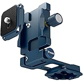 Camera Foldable L Bracket for DSLR, Arca-Swiss Quick Release Vertical Camera Mount, Lightweight CNC Aluminum Tripod Quick Release Plate Compatible with Sony Canon Nikon Fuji 11LB Load