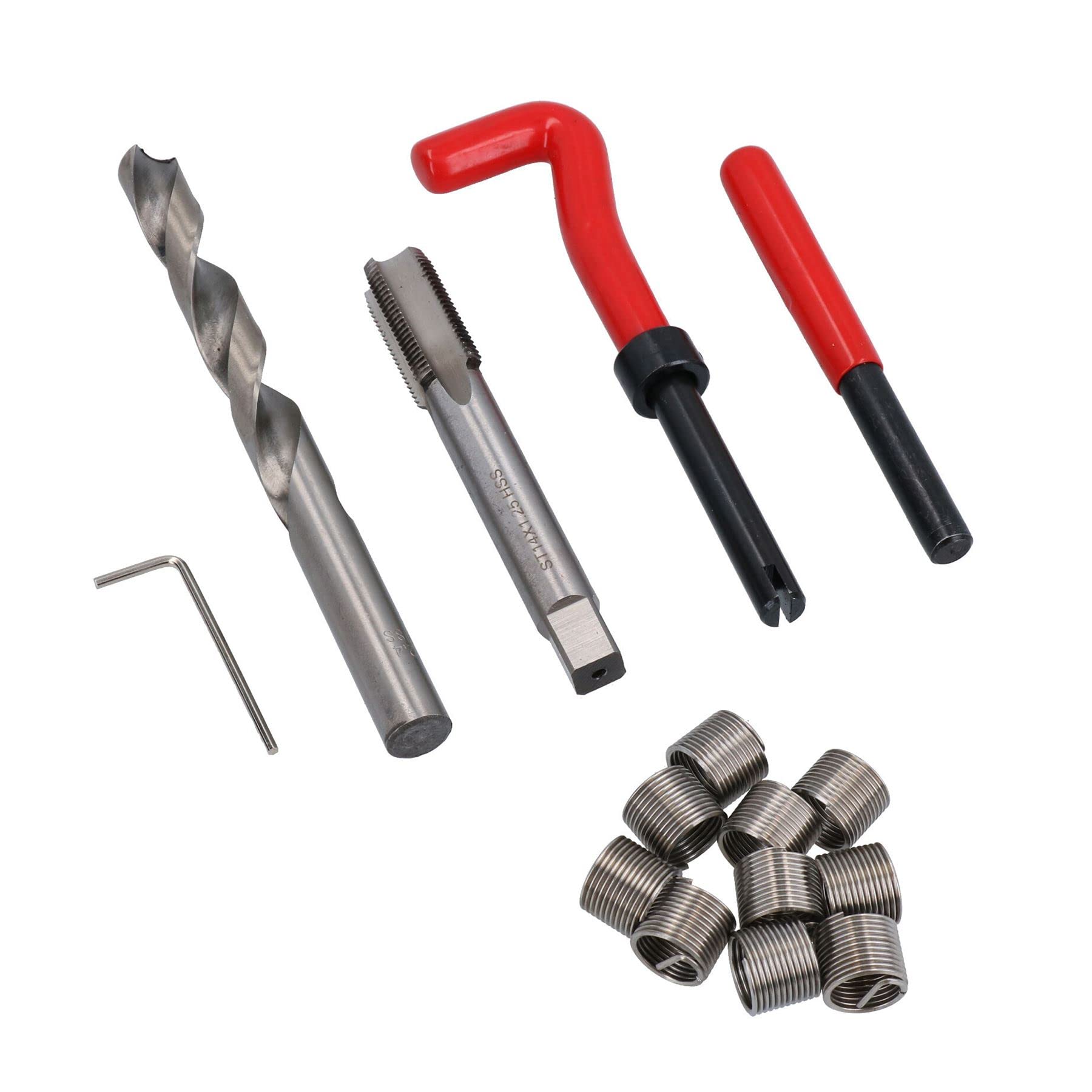 AB Tools M12 x 1.25mm Thread Tap Repair Cutter kit helicoil 15pc set damaged thread AN061