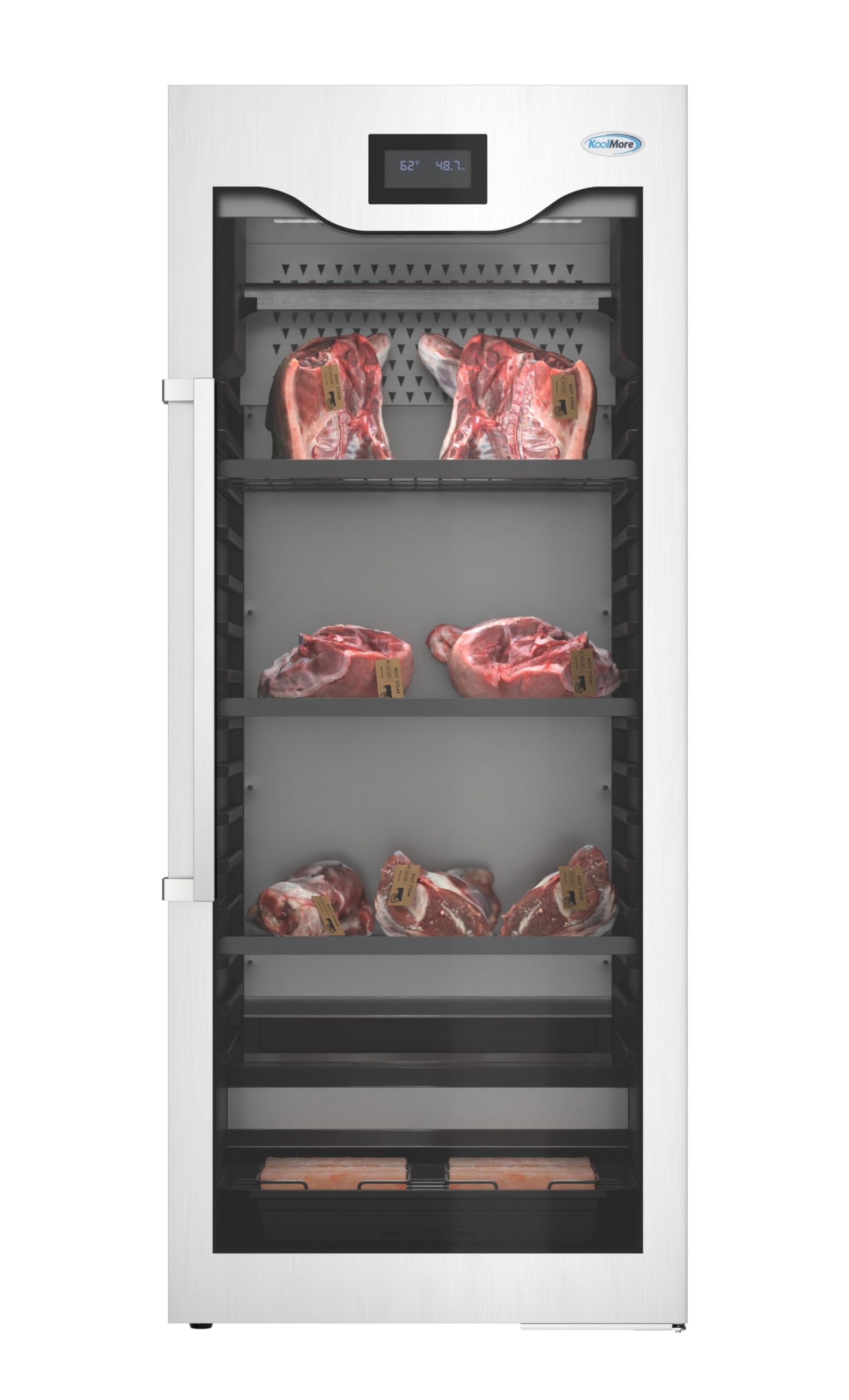 Photo 1 of  ***FACORTY SEALED****
KoolMore 27.5 in. Commercial Dry Ager Refrigerator for Meat Featuring Hanging Rack with Hooks, Charcoal Filter, 17 cu. ft. ETL Listed (KM-AGER17)