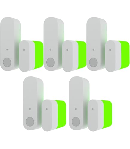 Kit Sensori Wireless ADT SIXSHOCKA (2 Pezzi) &ndash; Allarme Per Porta/finestra E Ammortizzatore