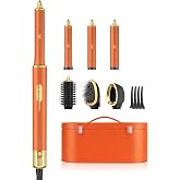 Professional 7-in-1 Air Styler System with Auto-Wrap Curlers & Smoothing Brushes,High-Speed Ionic Technology for Frizz-Free V