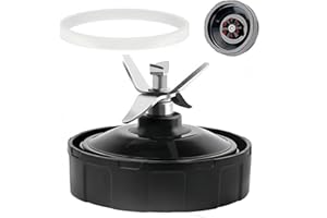 6 Fins Male Blade Replacement Part for Nutri Ninja 900W / Auto iQ 1000W Blender, Female Blade Extractor Blade Compatible with