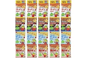 Pio big bazar Baby Star Ramen Mini Assorted A Various 20 Packs Japanese Popular Famous Snack Pio