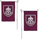 Desert Cactus Burnley FC Garden Flag – 19 x 12 inch Football Soccer Clarets FC Banner, For Outdoor Display and Events (Garden Flag B)