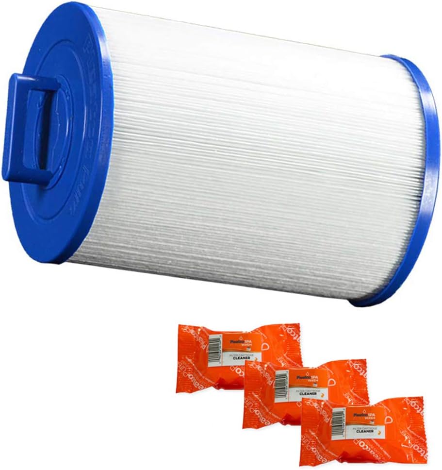 Pleatco Cartridge Filter PMAX50-XP4 Maax Spas of Canada No Adapter w/ 3x Filter Washes