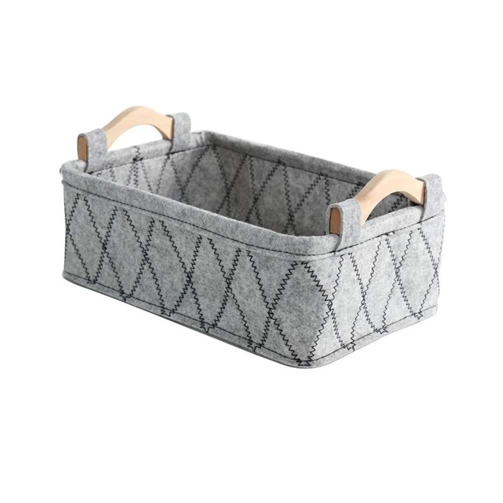 JameStyle26 SR4P l Light Grey Felt Bag, Acrylic