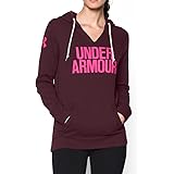 under armour women's favorite fleece wordmark hoodie