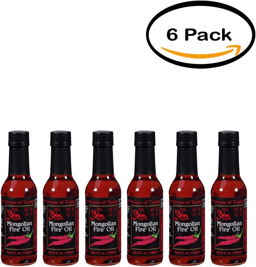 House of Tsang Mongolian Fire Oil, 5 fl oz, (Pack of 6)