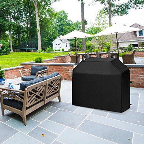 image for Grill Cover, PATHONOR 58 Inch Waterproof Outdoor Grill Cover BBQ Grill