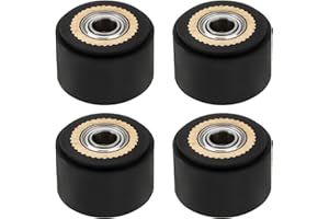 Be In Your Mind 4pcs Pinch Roller Wheel Bearing Brass Paper Pressing Wheel for Cutting Machine Compatible with Roland Compatible with GCC 4x11x16mm