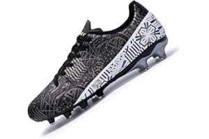 Roniluu Soccer Shoes Men,Low-Top Soccer Cleats Women,Professional Football Shoes Boys Girls