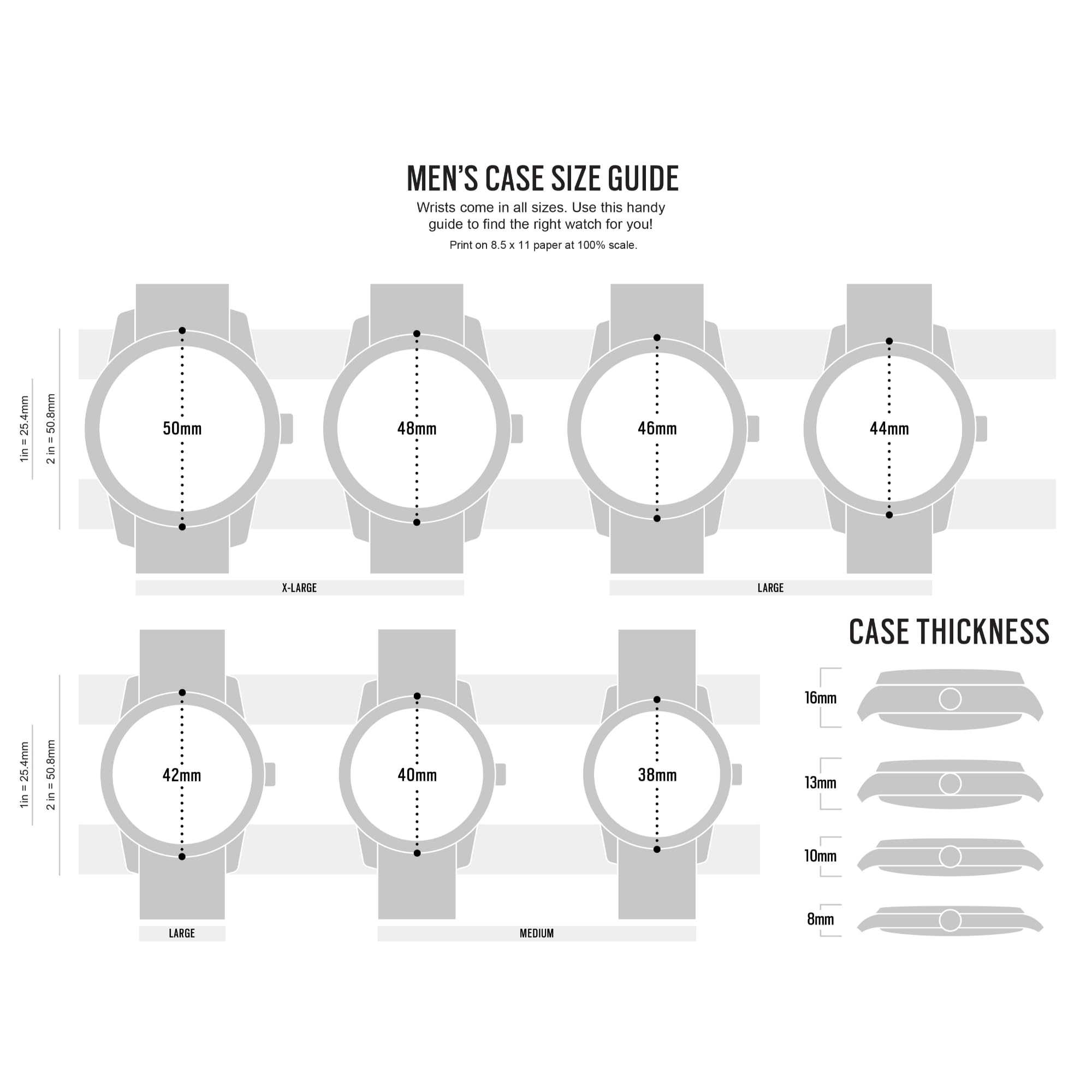 Fossil Men's Minimalist Quartz Stainless Steel and Leather Three-Hand Watch