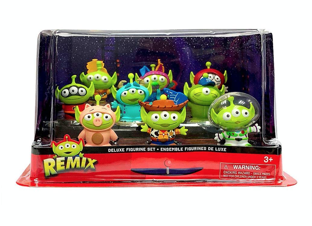 Disney Store Alien Remix Deluxe Figurine Playset - Toy Story