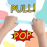 VEYLIN Pop Tubes 6Pcs Fidget Toys Sensory Learning Toddlers view 2