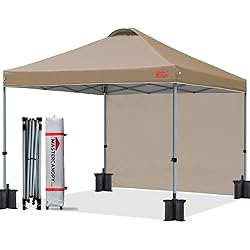 MASTERCANOPY Durable Pop-up Canopy Tent with 1