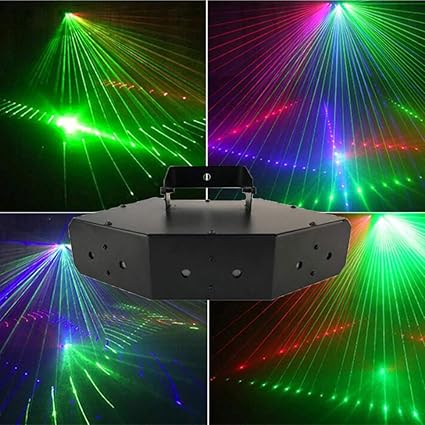 Luces de discoteca LED, luces de escenario para DJ, proyector ...