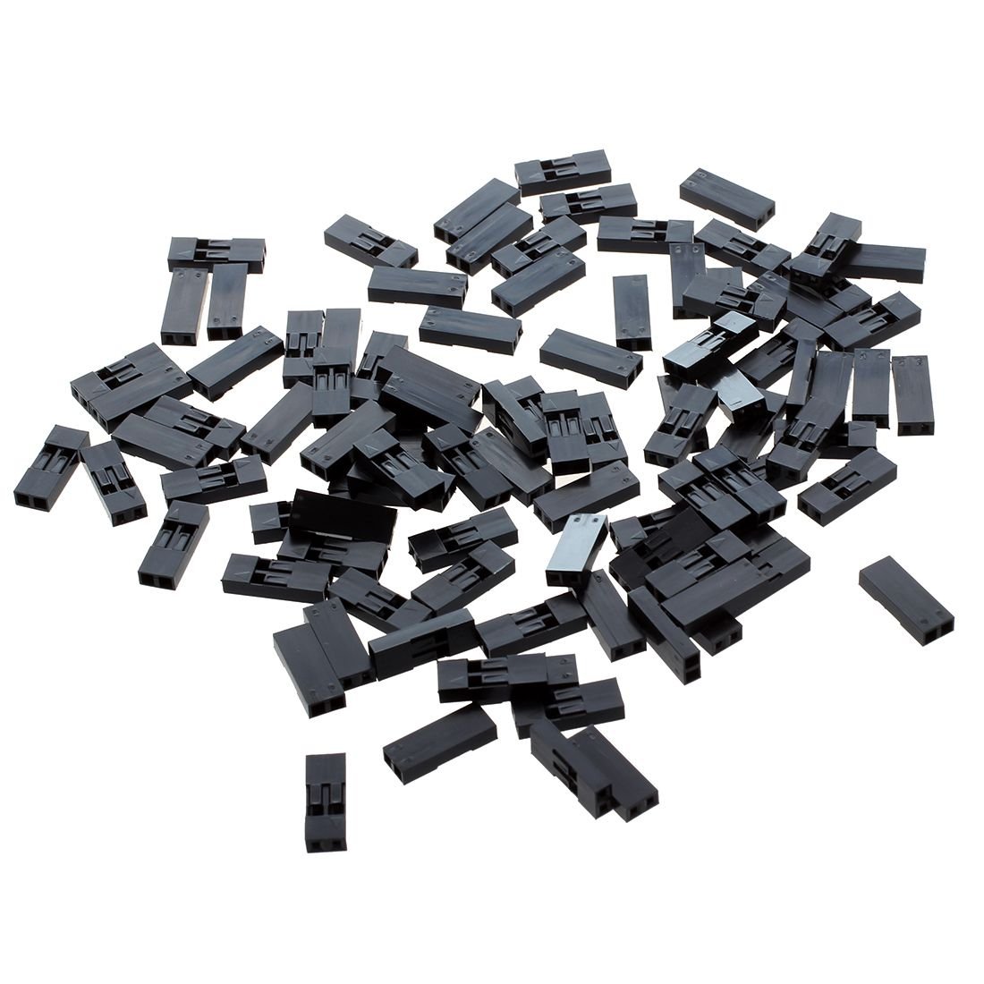 Female jumper wire connector SODIAL(R)100x 2P Female jumper wire