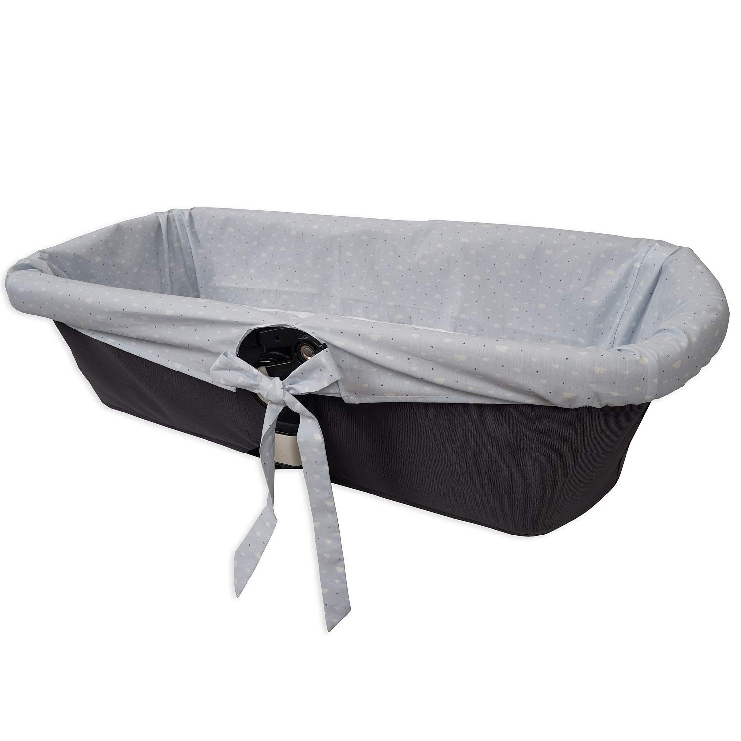 Babyline Cloud Celeste – Carrycot Cover, 90 x 40 cm