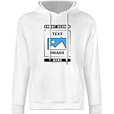 ANMASEVEN Custom Hoodies for Men Women, Custom Hoodie Design Your Own Personalized Sweatshirt Print Picture Front/Back