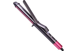 Nycoba Curling Iron, 1 1/4 Inch Hair Curling Wand with Ceramic Coating, Professional Hair Curler, Fast Heating up to 430°F, Wide Voltage for Worldwide, 60 Mins Auto Off, Suit for Different Hairstyle