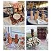 Toolsure Acrylic Donut Stands 15 inch,Clear Display Donuts Holder Stand for Party Supplies (2pack)