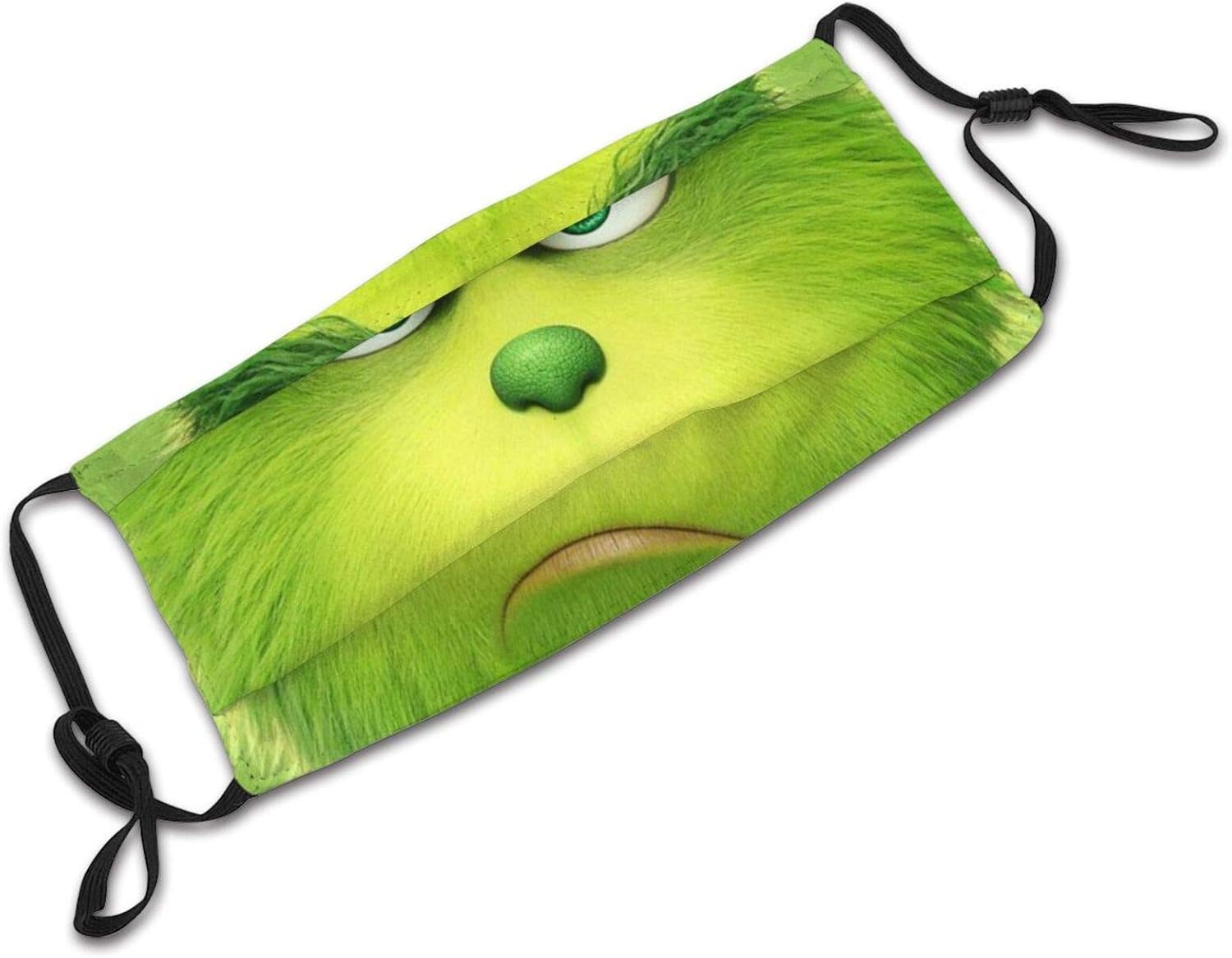 The Grinch Kids Children's Soft Face Mask Reusable with Adjustable Ear Straps Face Balaclava for Girls Boys: Clothing