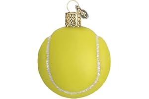 Old World Christmas 2020 Christmas Ornament Tennis Ball Glass Blown Ornament for Christmas Tree