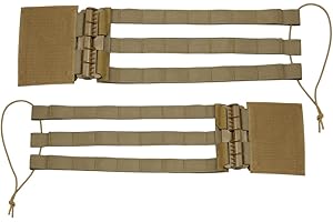 Aekvinks Tactical MOLLE Vest Quick Release Skeletal Mesh Cummerbund Strap Side Belt for JPC XPC NCPC CPC Vest