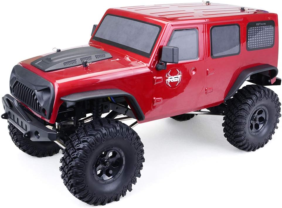 Romsion Toys &Hobby RGT 86100 1/10 2.4G 4WD RC Rock Crawler red