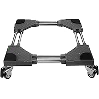 Adjustable Dolly with With 4 wheels Multi-Functional Adjustable Base for Adjustable Dryer, Washing Machine and…