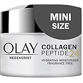 Olay Regenerist Collagen Peptide 24 Face Moisturizer, Trial Size, 0.5 oz